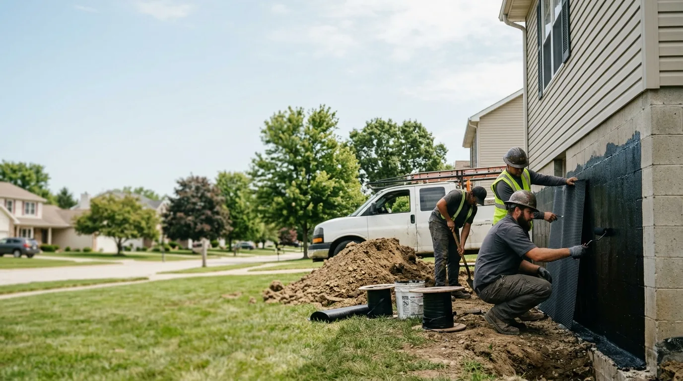 Basement Waterproofing in East Chicago, IN near me